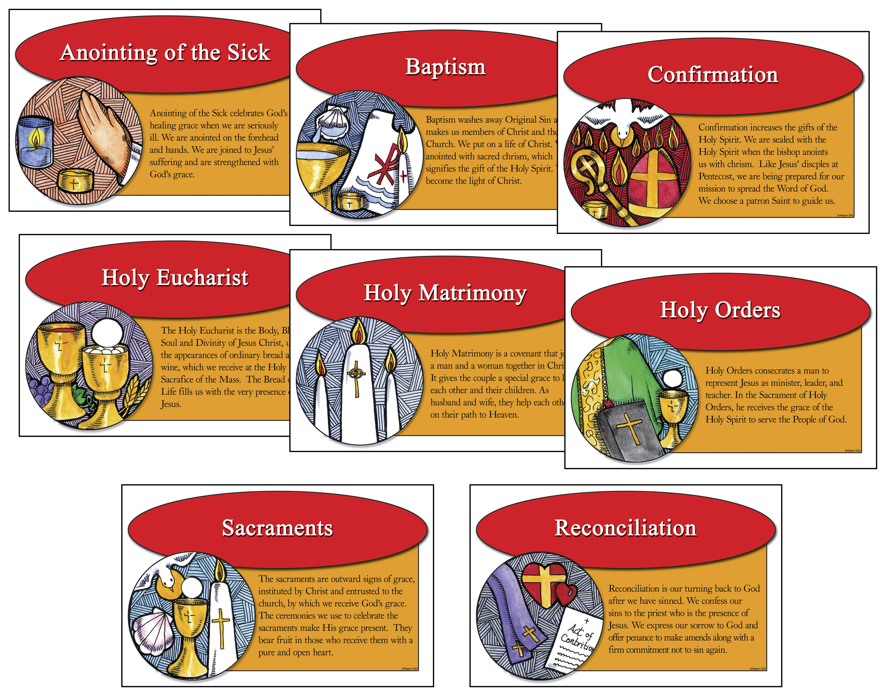 The Seven Sacraments St Mary Of The Seven Dolors