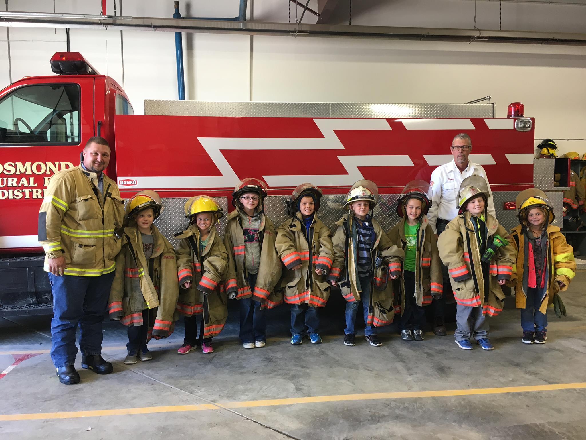 school visit to fire station